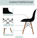 LINIUM Silla Minimalista Negro