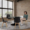Habita The Shop Set de 4 Sillas Tipo Eames Minimalistas Gris
