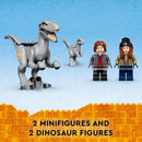 LEGO Captura de los Velocirraptores Blue y Beta Multicolor