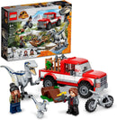 LEGO Captura de los Velocirraptores Blue y Beta Multicolor