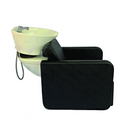 LETMEX Maletti Lavabo EASY SQUARE de Una Sola Pieza A4G15008T Negro con Blanco Envío Gratis a Todo México