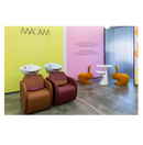 LETMEX Maletti Lavabo LAZZARO FIX de Una Sola Pieza 45581 Morado Envío Gratis a Todo México