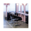 LETMEX Maletti Silla para Estética o Barbería Caruso S3415 Negra Envío Gratis a Todo México