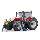 Bruder Tractor Steyr Terrus CVT 6300 3180 Negro con Rojo Envío Gratis a Todo México