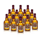 CHIVAS Caja con 12 Piezas Whisky Regal 12 1000 ml