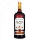 BACARDÍ Caja con 12 Piezas Ron Añejo 1000 ml