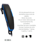 4 Pack Timco con Envío Gratis: Kit de Peluquería HC-886 A, Delineadora Multiusos X48, Tijeras de Corte y Tijera de Entresacar